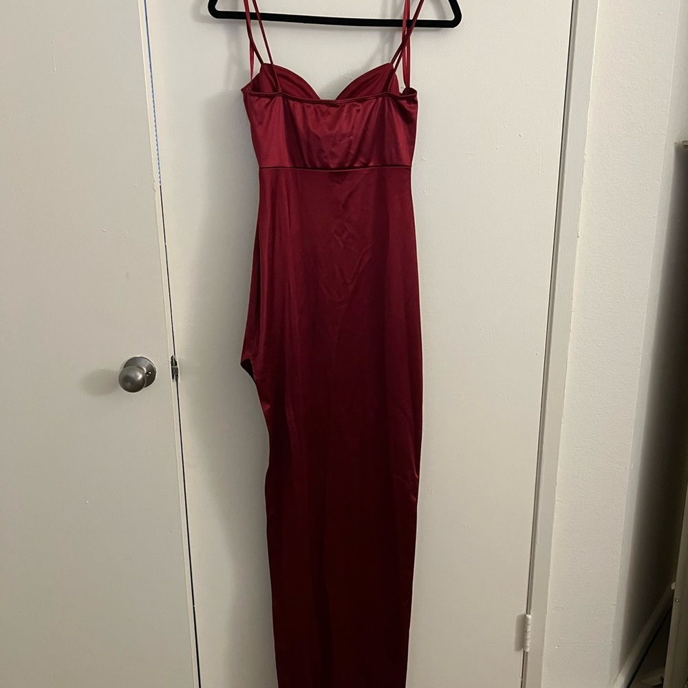 WORN ONCE Highslit Evening Gown!